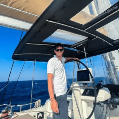 Crew of QUEEN OF DIAMONDS|Dimitris Dalakos — Captain