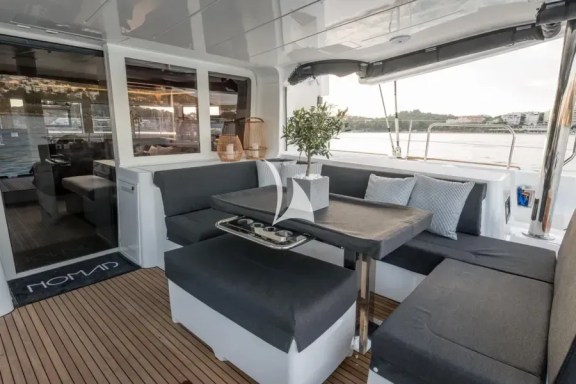 Aft deck area
