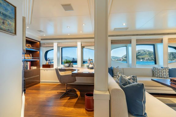 Media/family room forward main deck