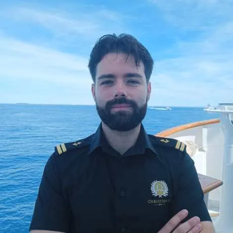 Crew of CHRISTINA O|Tiago Oliveira Pessanha — Second Officer