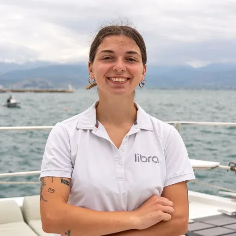 Crew of LIBRA|Katerina Kretsi — Stewardess