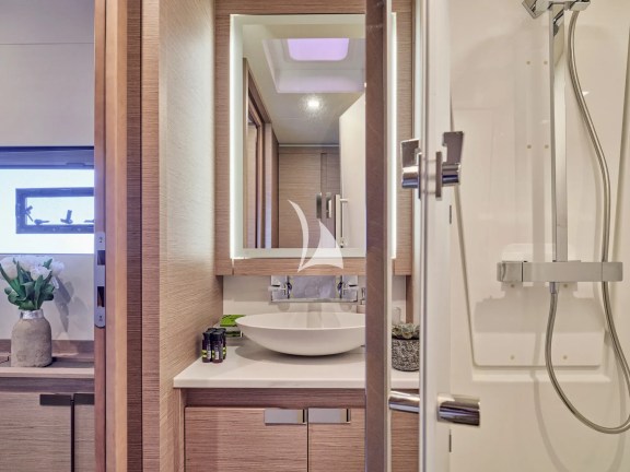Guest cabin bathroom