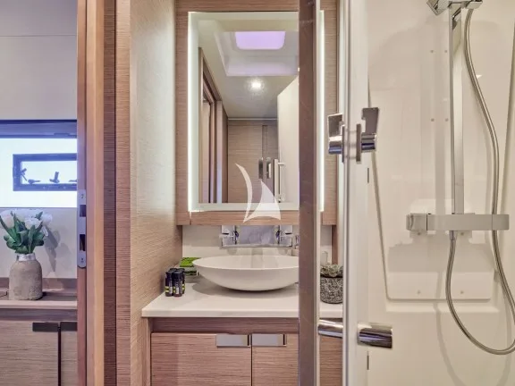 Guest cabin bathroom