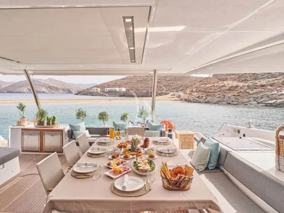 Breakfast table