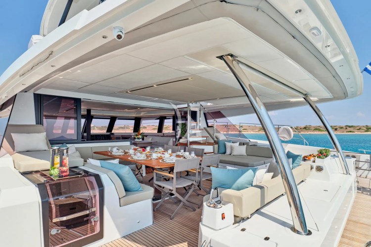 Aft deck area