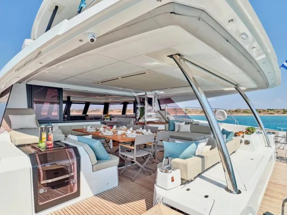 Aft deck area