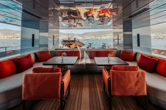 Carmen Lounge Aft Deck