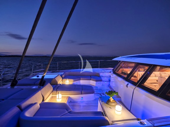 Fore Deck - Night View