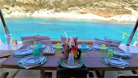 Aft Deck Dining Table