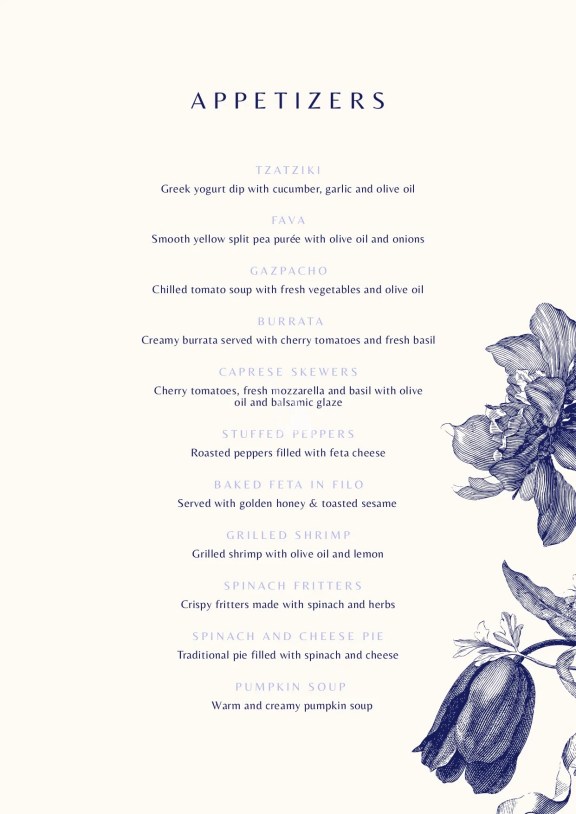Menu Page 4