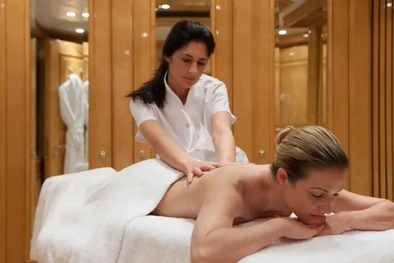 Onboard SPA therapist
