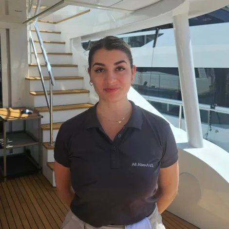 Crew of All About U 2|Elena Broshkova — Stewardess