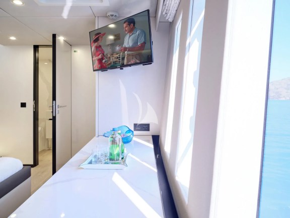 TV in all cabins