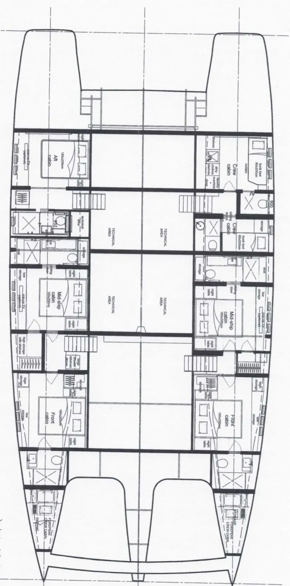 Cabin layout