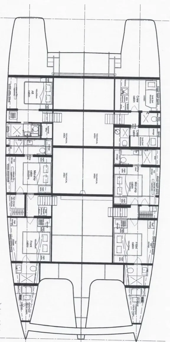 Cabin layout