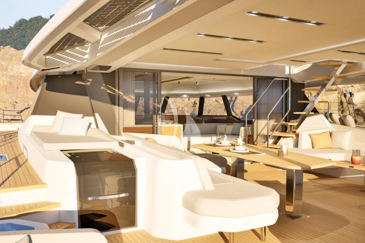 Artist renderings  aft deck