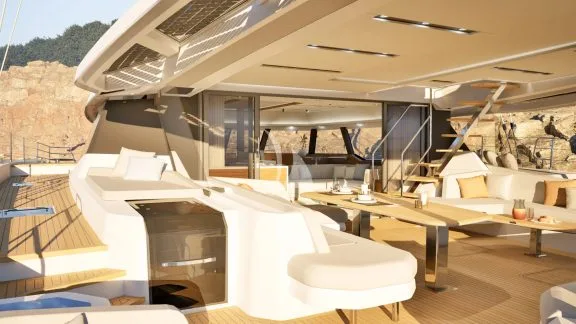 Artist renderings aft deck
