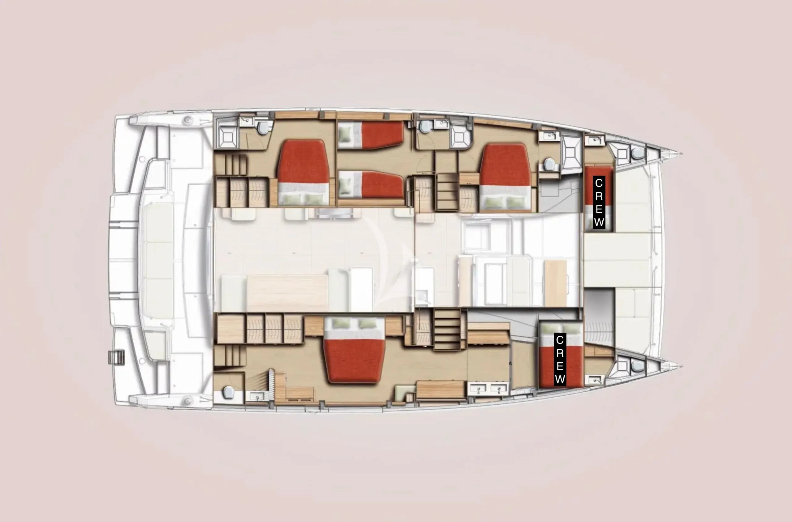 Layout of MILLENNIUM FALCON II