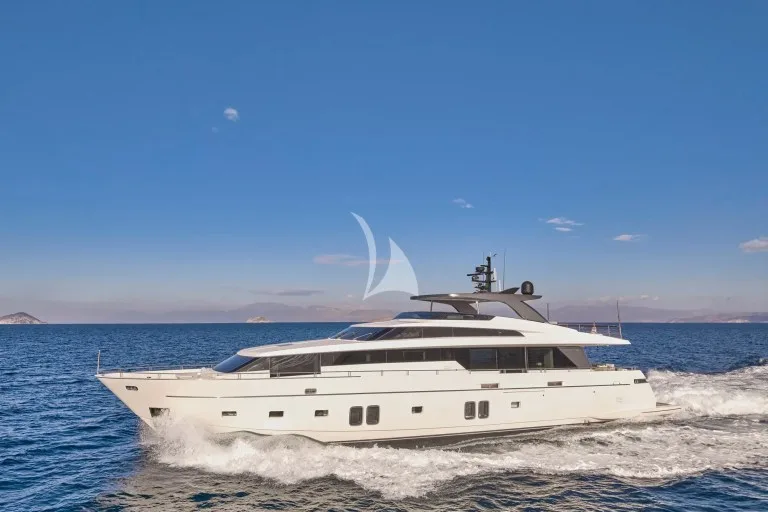 GOLDEN YACHT 106ft Sanlorenzo motor yacht charter in Greece