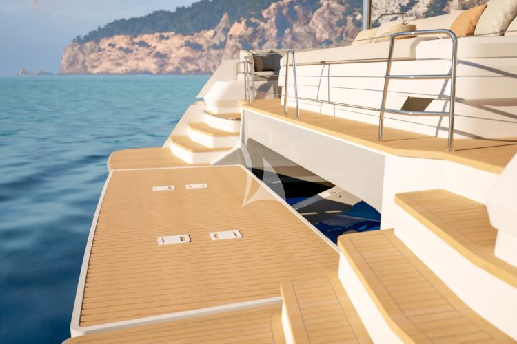 Artist renderings - Aft hydraulic platform