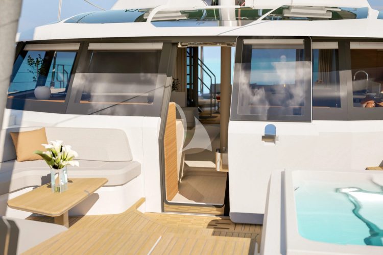 Artist renderings  Fore deck