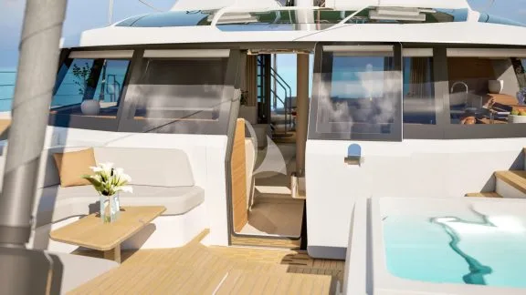 Artist renderings Fore deck
