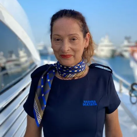 Crew of HAKUNA MATATA|Pandora Vouga — Chief steward/ess