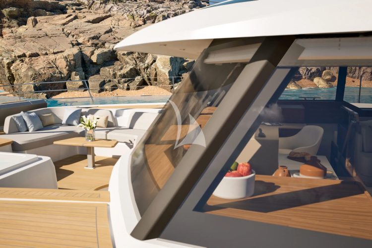 Artist renderings  Fore deck
