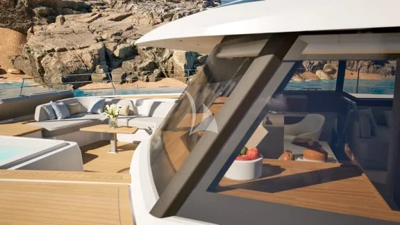 Artist renderings Fore deck
