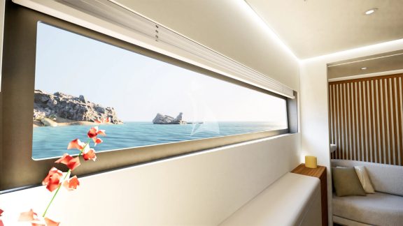 Artist renderings Master cabin