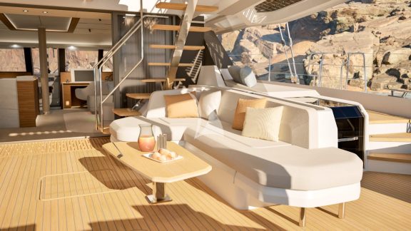 Artist renderings aft deck