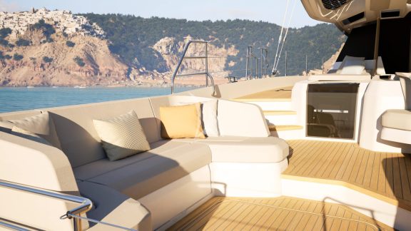 Artist renderings - Side seating area