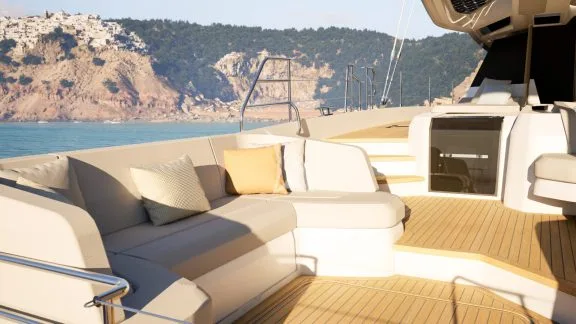 Artist renderings - Side seating area