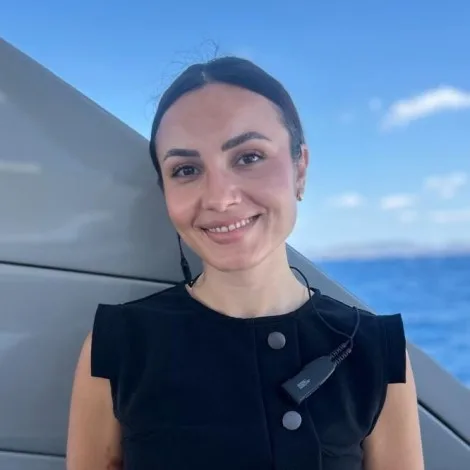 Crew of GOLDEN YACHT|Elena Shuli — Stewardess