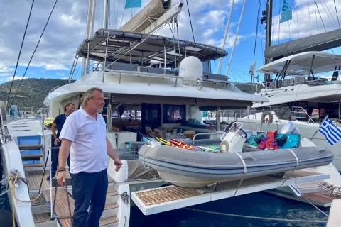 Klara Jakobsen's photo from the onboard visit