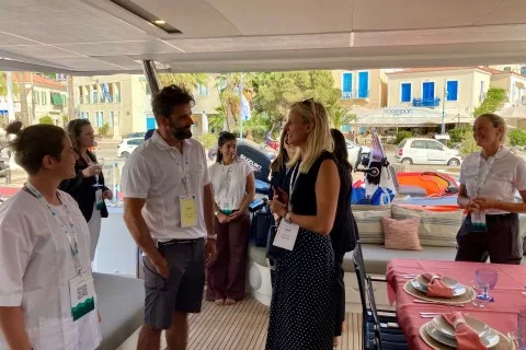 Klara Jakobsen's photo from the onboard visit