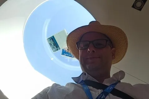Mo's photo from the onboard visit