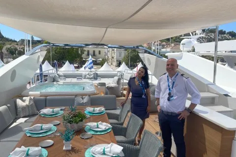 Klara Jakobsen's photo from the onboard visit