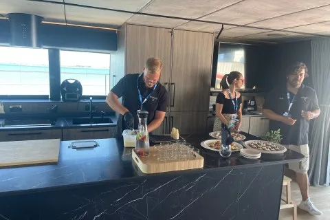 Klara Jakobsen's photo from the onboard visit