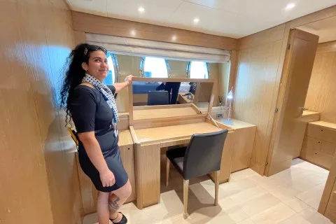 Klara Jakobsen's photo from the onboard visit