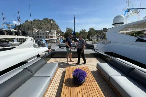 Klara Jakobsen's photo from the onboard visit