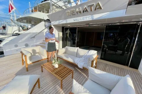 Klara Jakobsen's photo from the onboard visit