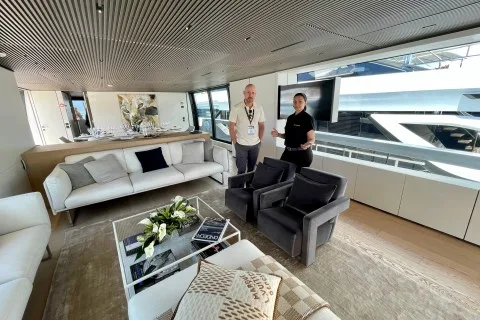 Klara Jakobsen's photo from the onboard visit