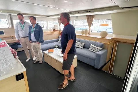 Max Froelicher's photo from the onboard visit