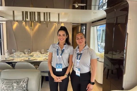 Klara Jakobsen's photo from the onboard visit