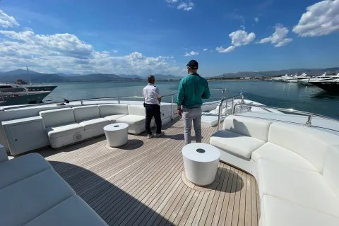Klara Jakobsen's photo from the onboard visit
