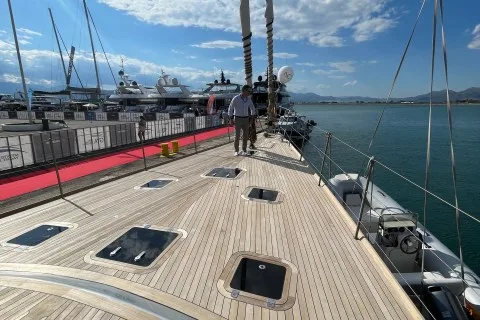 Klara Jakobsen's photo from the onboard visit