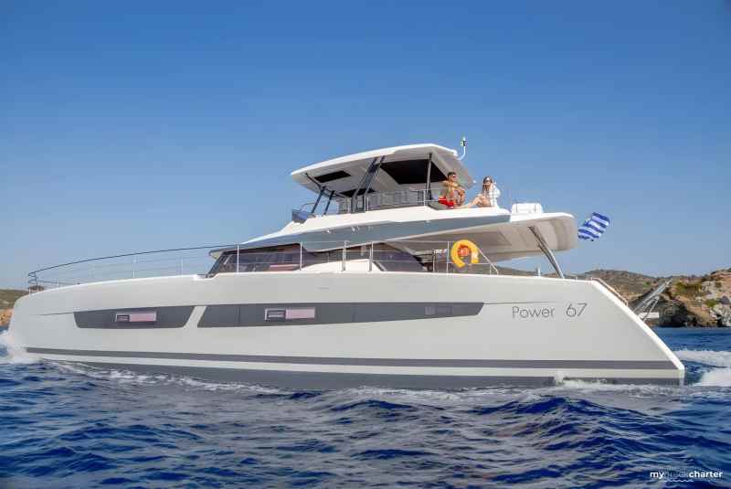 power catamaran greece