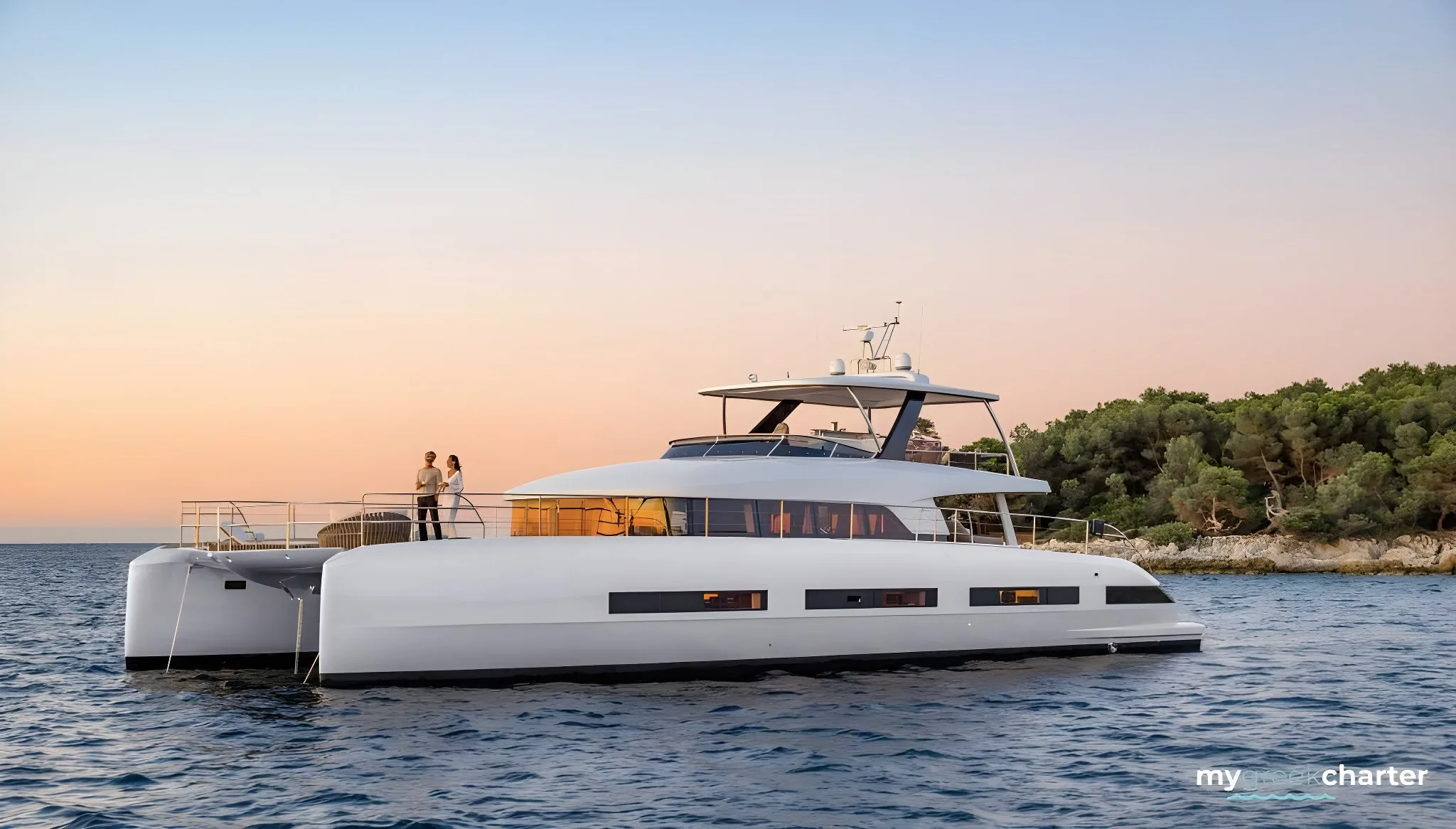 Catamaran CRAZY HORSE in Greece