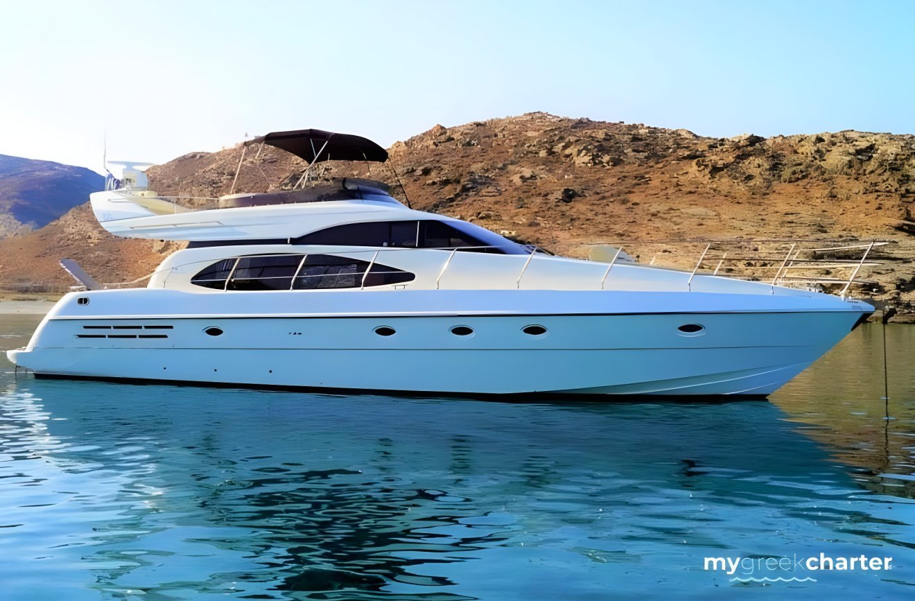 LINDA II | 58' Azimut | Motor Yacht Charter in Greece